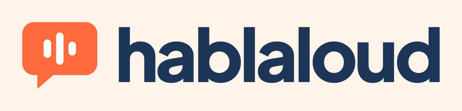 Hablaloud's logo